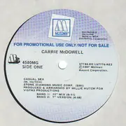 12inch Vinyl Single - Carrie McDowell - Casual Sex - Promo