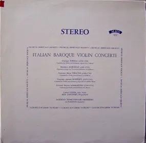 Torelli - Italian Baroque Violin Concerti