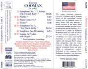 CD - Carson Cooman - Symphonies Nos. 2 And 3 / Piano Concerto / Partita / Vision