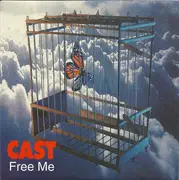 7inch Vinyl Single - Cast - Free Me - Red
