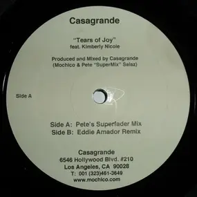 Casagrande - Tears Of Joy