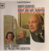 LP - Casadeus / Ravel / Mozart - Concerto for the left hand / concerto for 2 pianos K. 365 - flipback sleeve