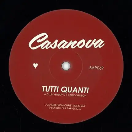Casanova - Tutti Quanti