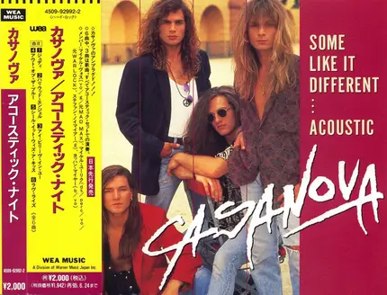 Casanova - Some Like It Different... Acoustic