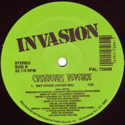 Casanova's Revenge - Bat House