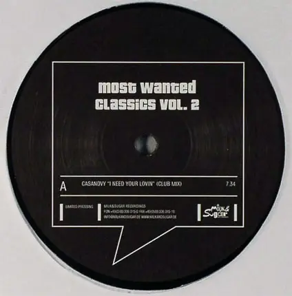 Casanovy / Lost 'N' Alive - Most Wanted Classics Vol. 2