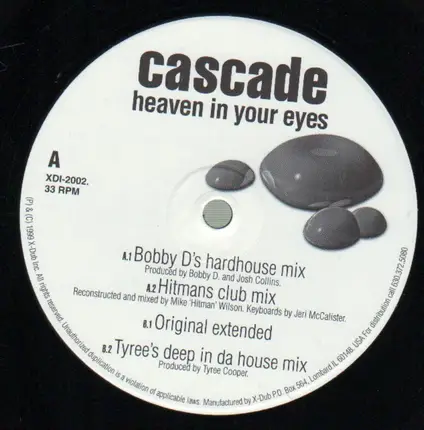 Cascade - Heaven In Your Eyes