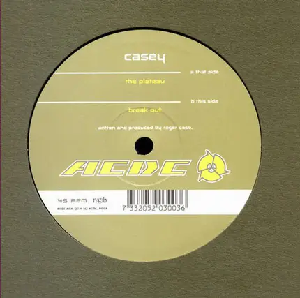 Casey - The Plateau / Break Out