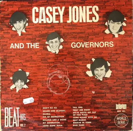 Casey Jones & The Governors - Beat-Hits Vol. 2
