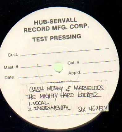 Cash Money & Marvelous - Find An Ugly Woman / The Mighty Hard Rocker