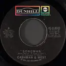 7inch Vinyl Single - Cashman & West - Songman