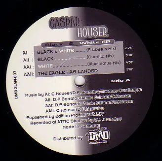 Caspar Houser - Black & White EP