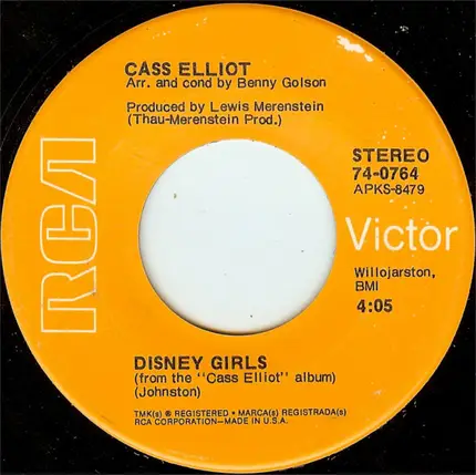 Cass Elliot - (If You're Gonna) Break Another Heart