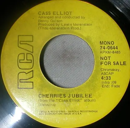 Cass Elliot - Baby I'm Yours