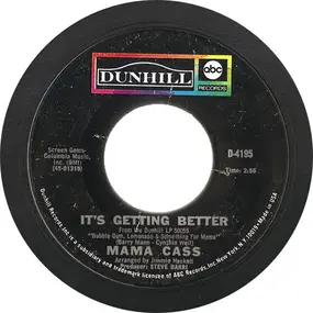 Cass Elliot - It's Getting Better