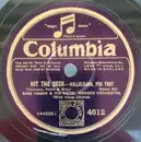 Schellack - Cass Hagan And His Hotel Manger Orchestra - Hallelujah! / Sometimes I'm Happy