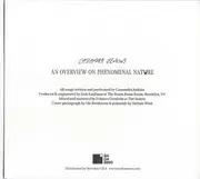 CD - Cassandra Jenkins - An Overview On Phenomenal Nature - Digi sleeve