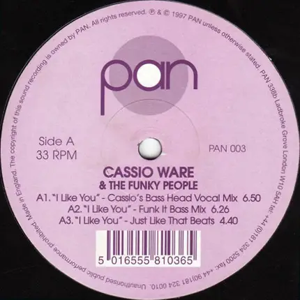Cassio Ware & Funky People - I Like You