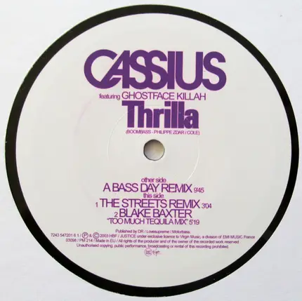 Cassius - Thrilla