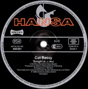 12inch Vinyl Single - Cat Bassy - Tonight (D.J.-Mix)