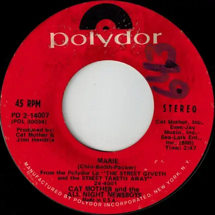 Cat Mother And The All-Night Newsboys - Can You Dance To It?