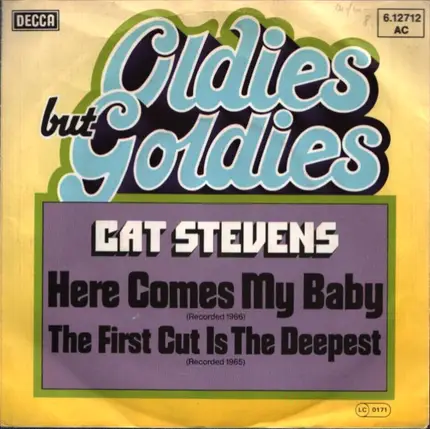 Cat Stevens - Here Comes My Baby / The First Cut Is The Deepest