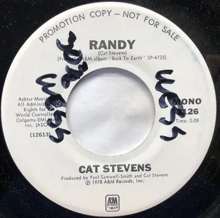 Cat Stevens - Randy