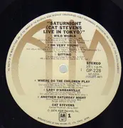 LP - Cat Stevens - Saturnight (Live In Tokyo) - rare audiophile