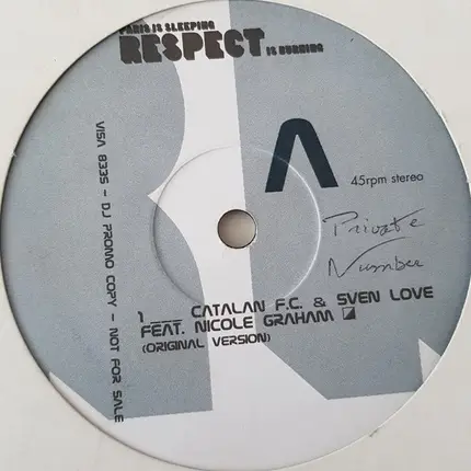 Catalan FC & Sven Love Featuring Nicole Graham - Private Number