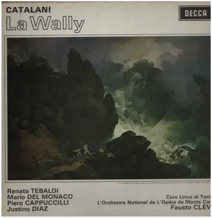 Catalani - La Wally, Torino, Fausto Cleva