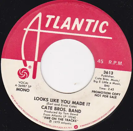 Cate Bros. Band - Looks Like You Made It