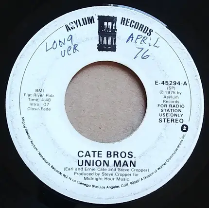 Cate Brothers - Union Man