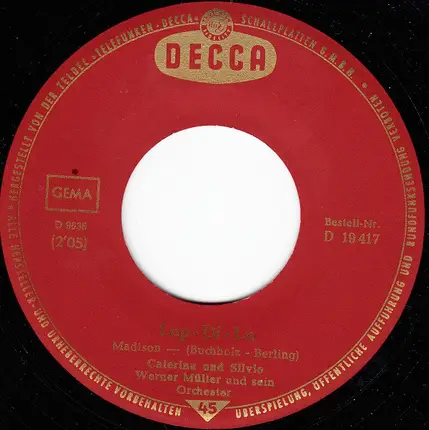 Caterina Und Silvio - Lup-Di-Lu / Santa Anna-Marie