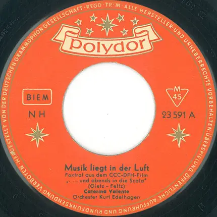 Caterina Valente - Musik Liegt In Der Luft