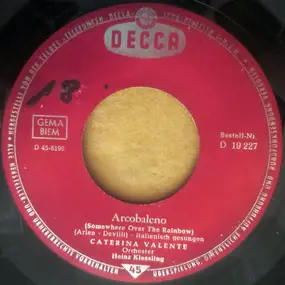 Caterina Valente - Arcobaleno / Non Dimenticar