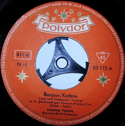 Caterina Valente - Bonjour Kathrin