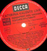 LP - Caterina Valente - Live