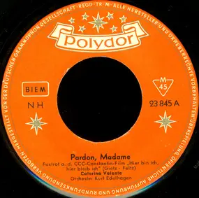 Caterina Valente - Pardon, Madame / Ein Bißchen Pompadour