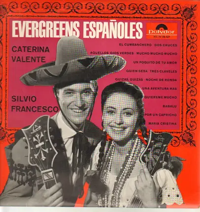 Caterina Valente With Silvio Francesco - Evergreens Espanoles