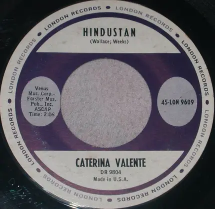 Caterina Valente - Never Will I Marry
