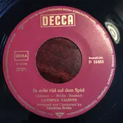 7inch Vinyl Single - Caterina Valente - Auch Der Schönste Tag Geht Mal Zu Ende