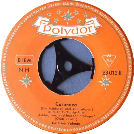 Caterina Valente - Fiesta Cubana / Casanova