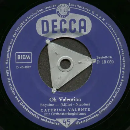 Caterina Valente - Zuviel Tequila