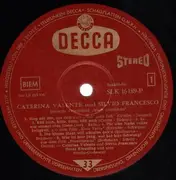 LP - Caterina Valente & Silvio Francesco - Deutsche Evergreens