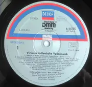 LP - Catherine Bott , New London Consort - Virtuoso Italian Vocal Music - + Booklet