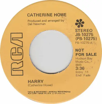 Catherine Howe - Harry
