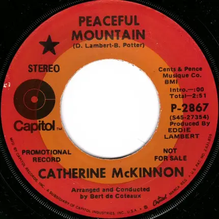 Catherine McKinnon - Peaceful Mountain / Ciao Baby