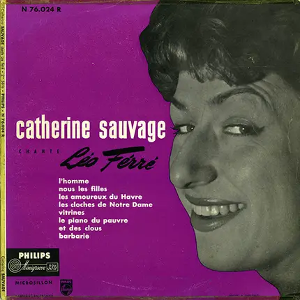 Catherine Sauvage - Catherine Sauvage Chante Léo Ferré