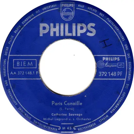 Catherine Sauvage - Paris Canaille / La Fille de Londres