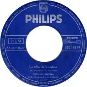 7inch Vinyl Single - Catherine Sauvage - Paris Canaille / La Fille De Londres